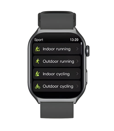 Photo of The Trevit Smartwatch showing the fitness/sports modes