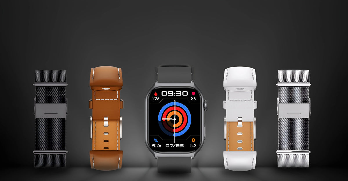 The Trevit Smartwatch with several band options